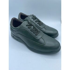 Sio Kansas Mens Green Fashion Sneakers Air Cushion Low Top Shoes Size 9.5
